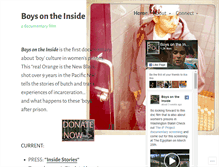 Tablet Screenshot of boysontheinside.com